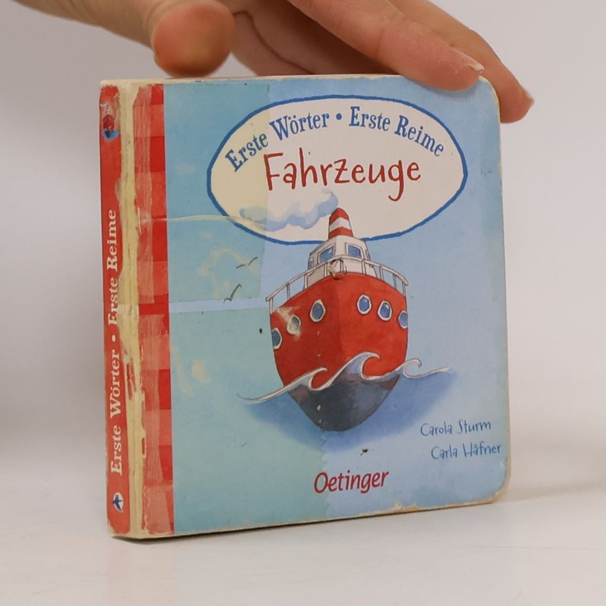 Carola Sturm Erste Wörter – Erste Reime. Fahrzeuge. Gereimtes Bildwörterbuch der besonderen Art für Kinder ab 2 Jahren