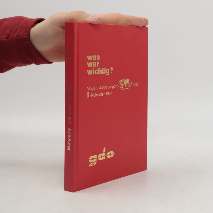 Autorenkollektiv Meyers Jahresreport. 1993, Was war wichtig? 1.7.1992 - 30.6.1993