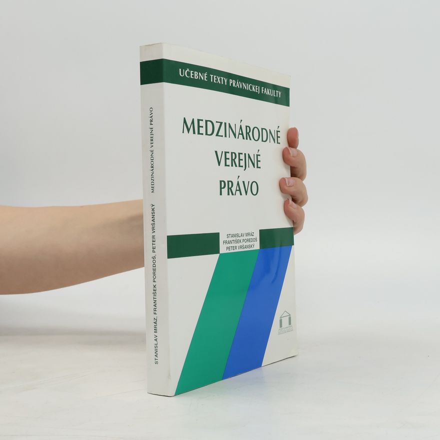 Stanislav Mráz Medzinárodné verejné právo