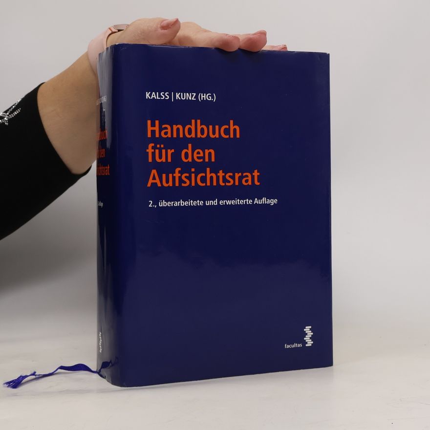 Susanne Kalss Handbuch für den Aufsichtsrat