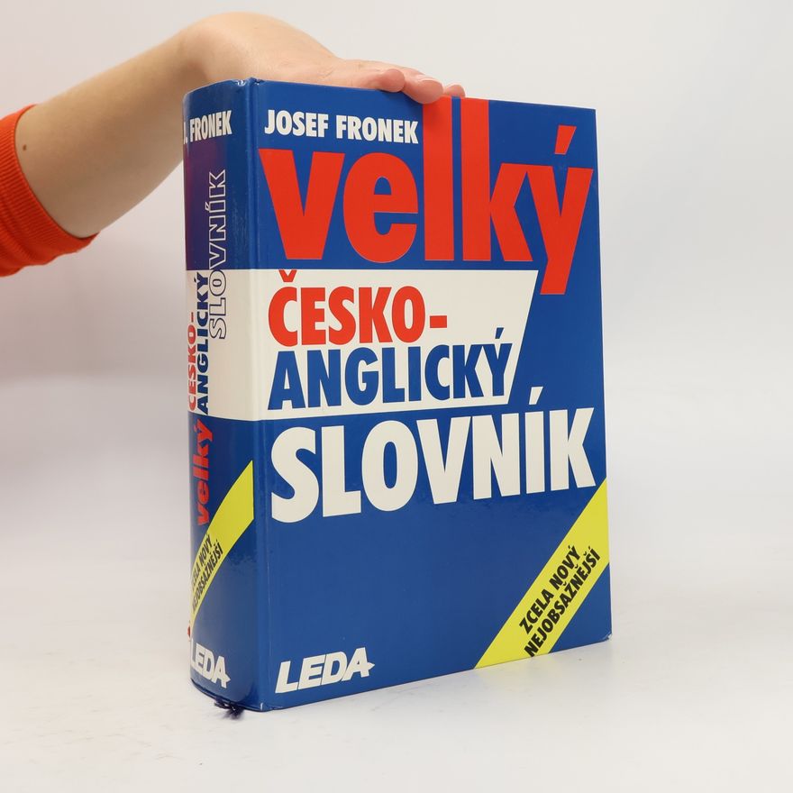 Josef Fronek Velký česko-anglický slovník