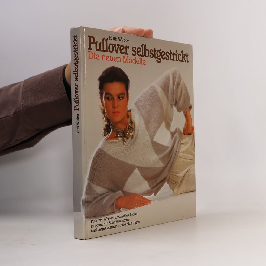 Ruth Weber Pullover selbsgestrickt
