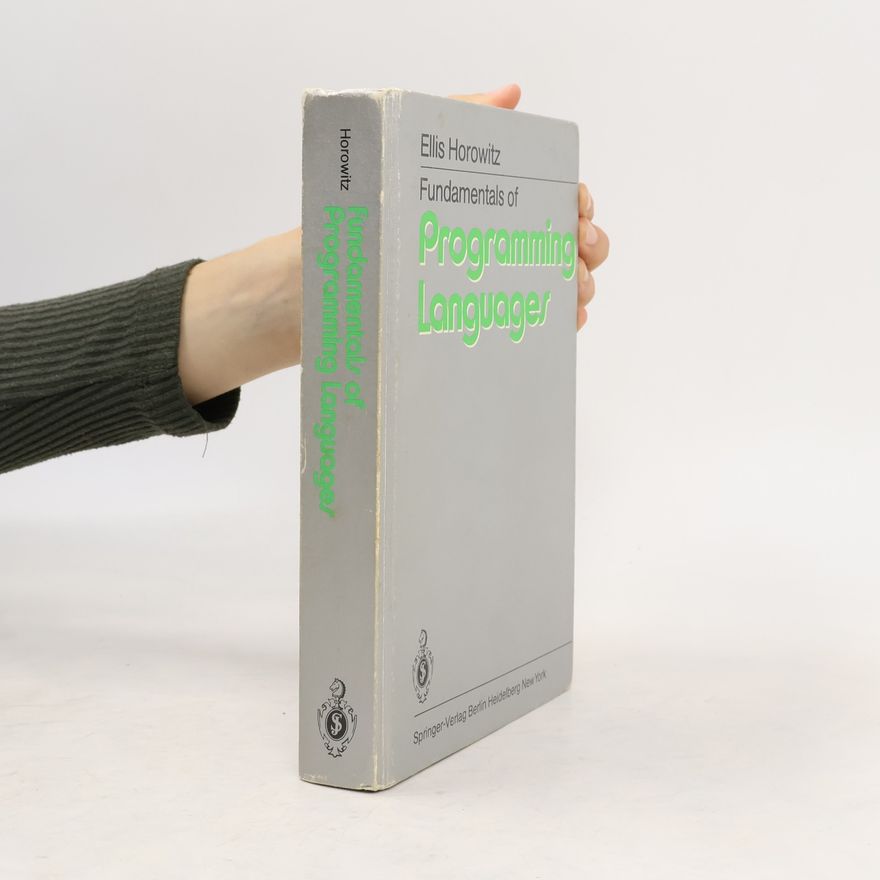 Ellis Horowitz Fundamentals of Programming Languages