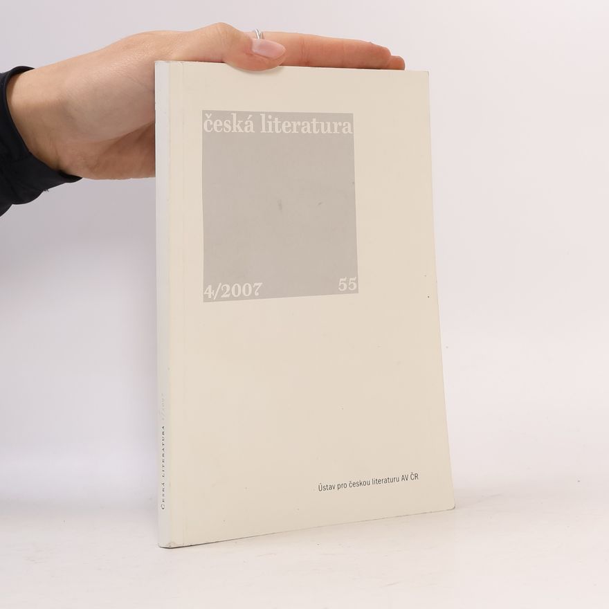 Alena Přibáňová česká literatura 4/2007
