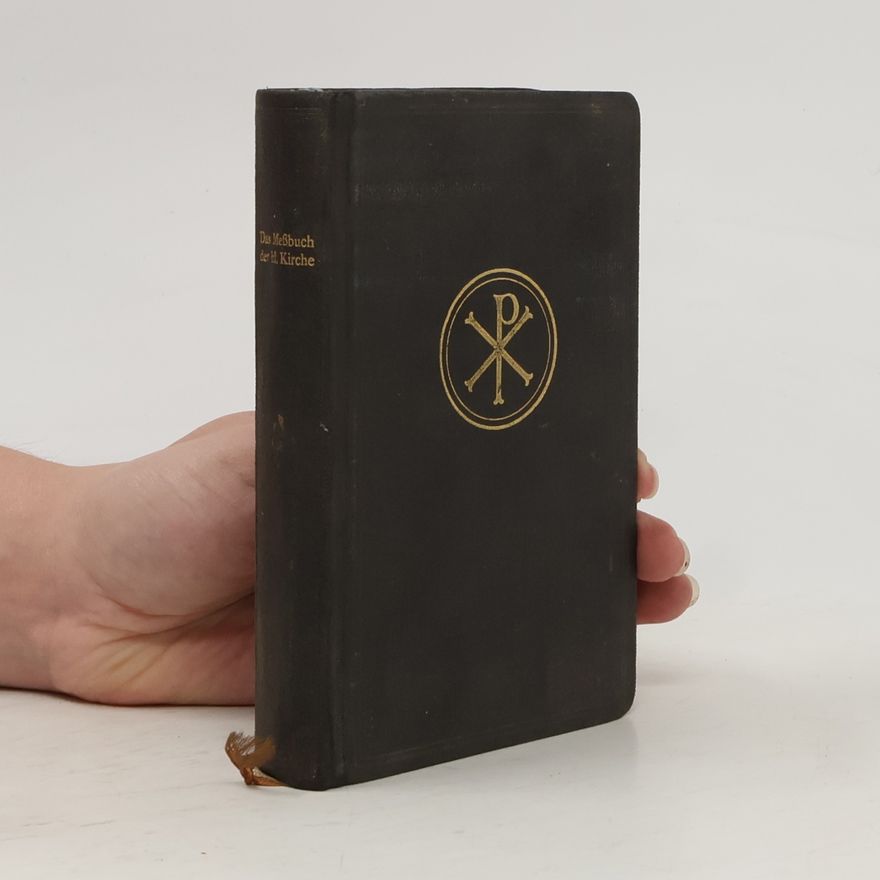 Anselm Schott Das Meßbuch der hl. Kirche
