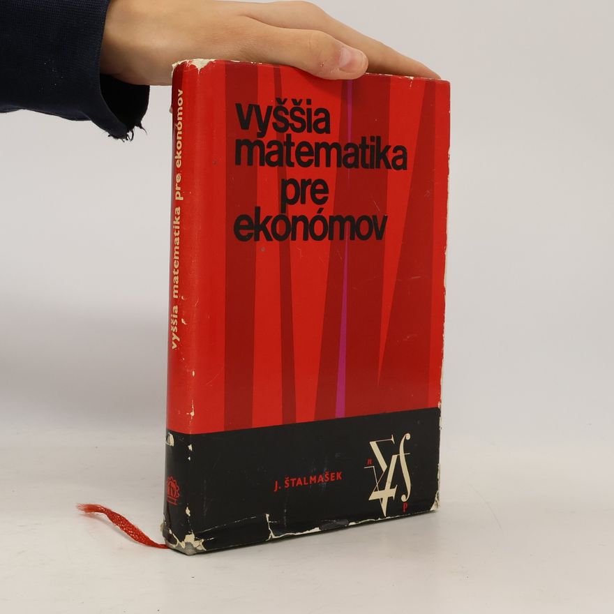 Ján Štalmašek Vyššia matematika pre ekonómov