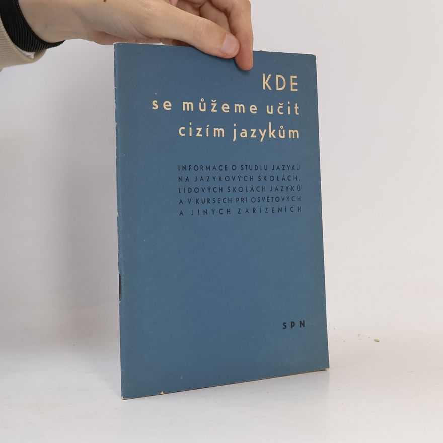 Jindřich Šmída Kde se můžeme učit cizím jazykům