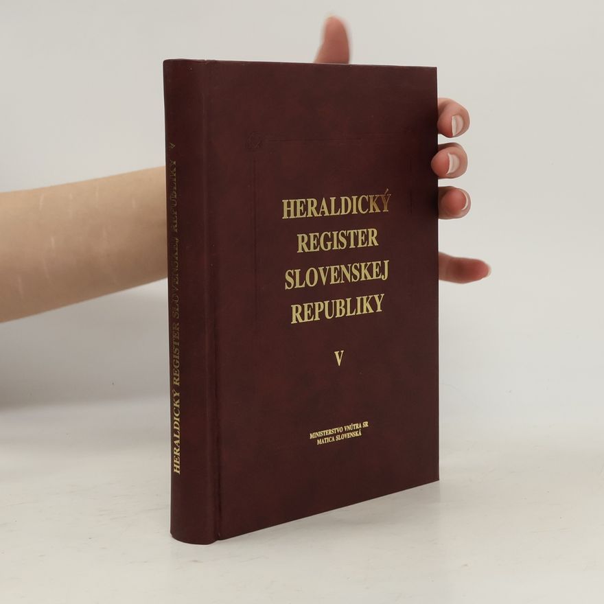 Peter Kartous Heraldický register Slovenskej republiky V