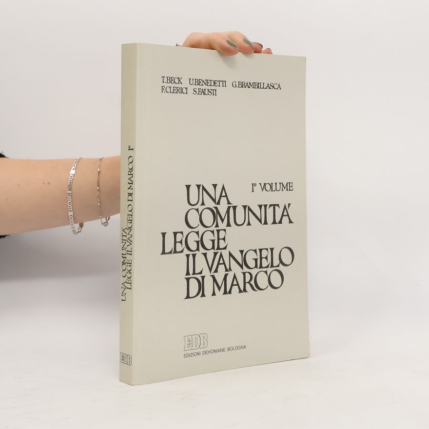 F. Clerici Lettura pastorale della Bibbia - 1: Una comunità legge il Vangelo di Marco