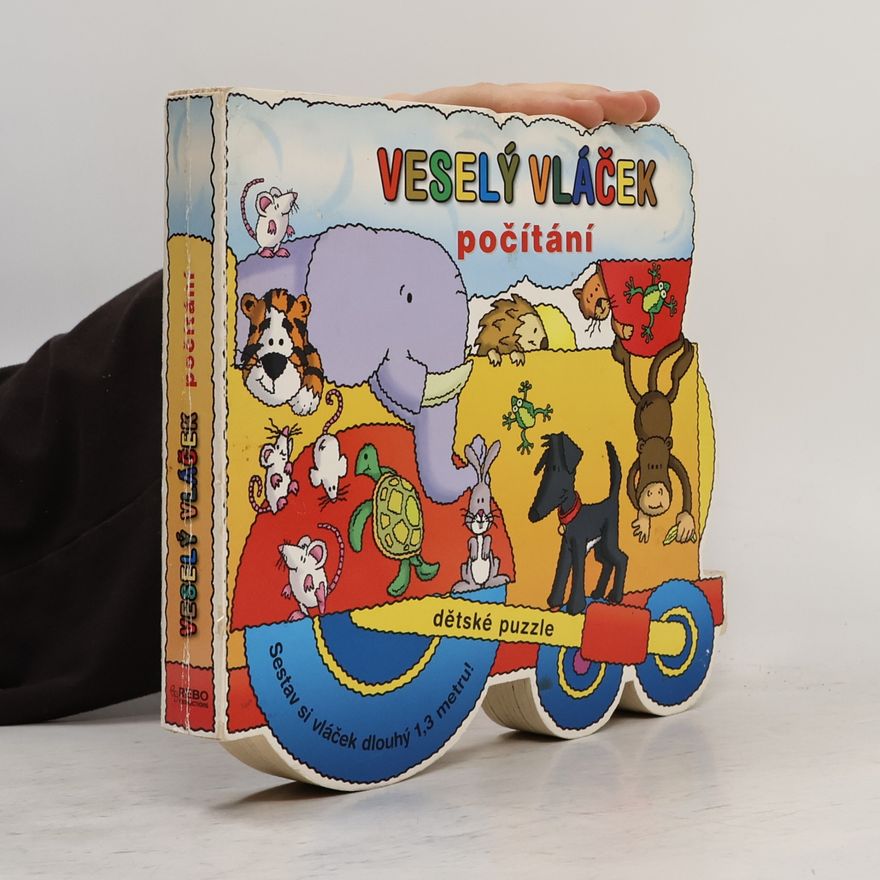 Ivana Nováková Veselý vláček - počítání: dětské puzzle