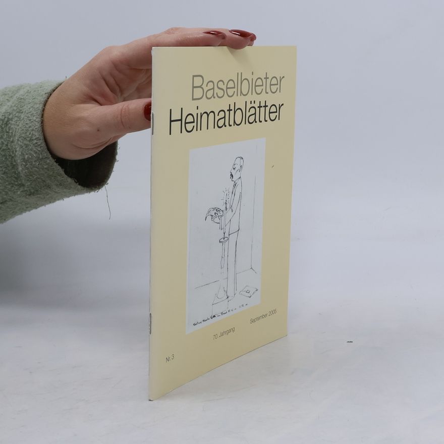 Niklaus Stoecklin Baselbieter Heimatblätter