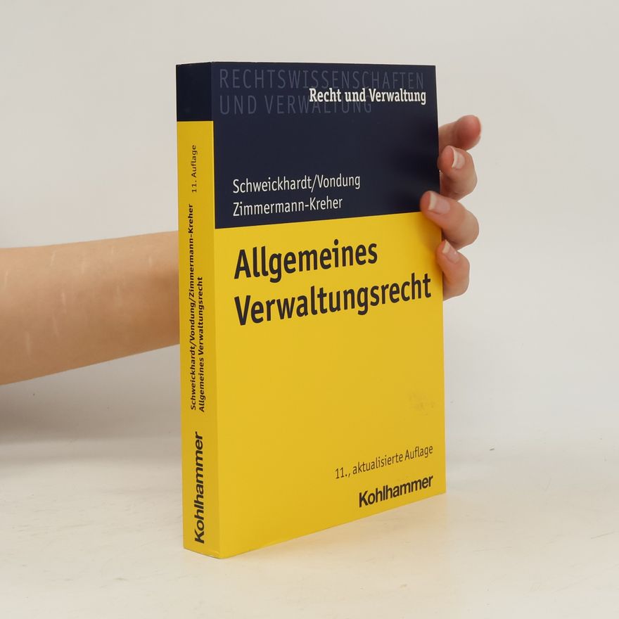 Rudolf Schweickhardt Allgemeines Verwaltungsrecht