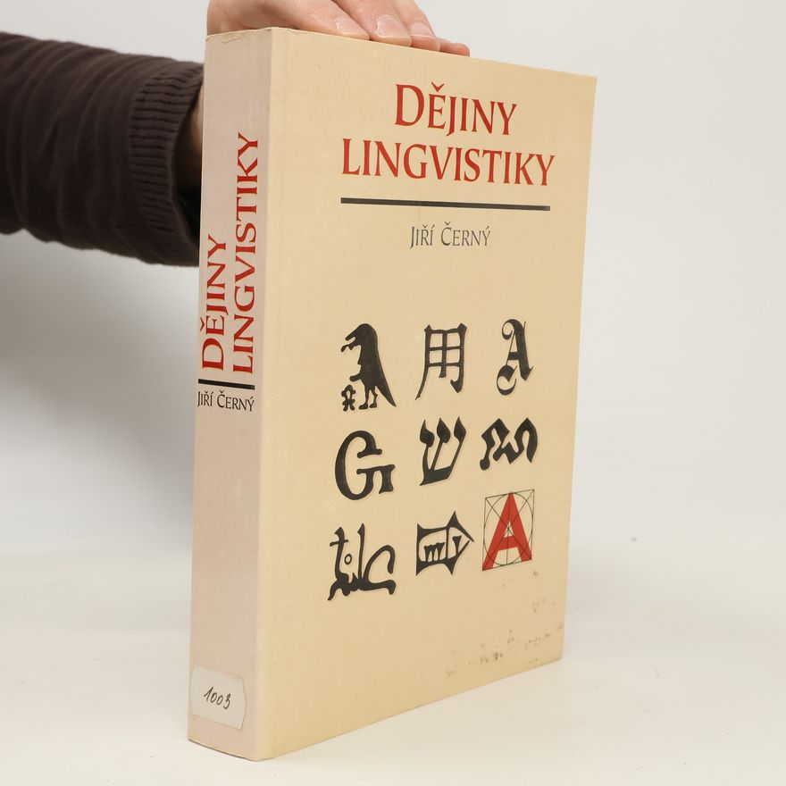 Jiří Černý Dějiny lingvistiky