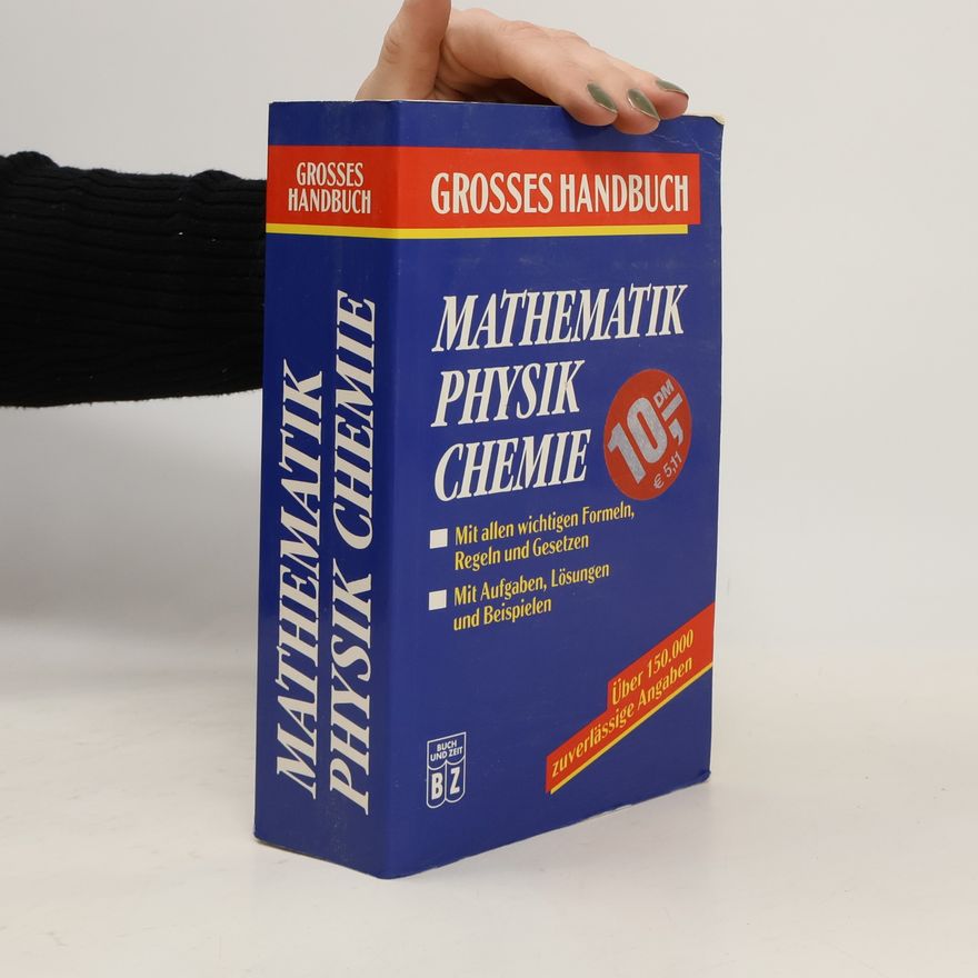 Manfred Hoffmann Grosses Handbuch Mathematik, Physik, Chemie