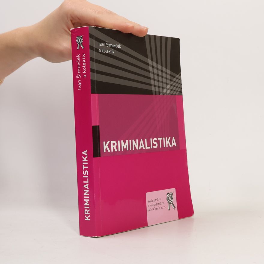 Ivan Šimovček Kriminalistika
