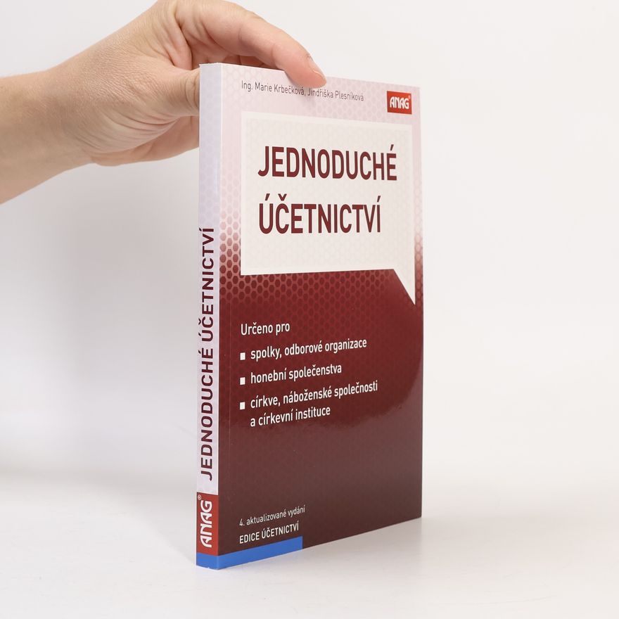 Jindřiška Plesníková Jednoduché účetnictví