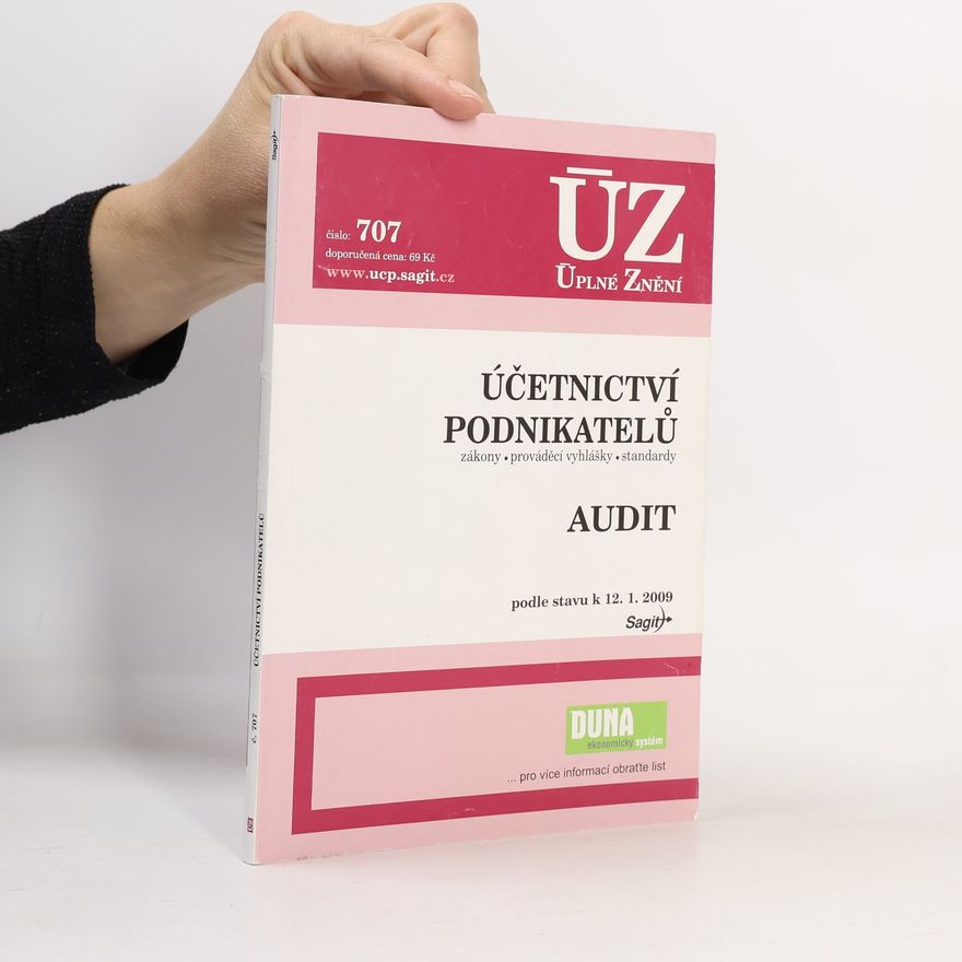 Česko Účetnictví podnikatelů ; Audit