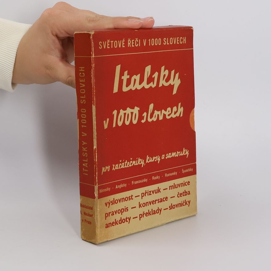 E. Wallenbergr Italsky v 1000 slovech sešit 1.-10. + italský slovníček