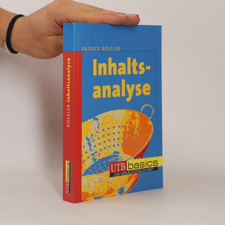 Patrick Rössler Inhaltsanalyse