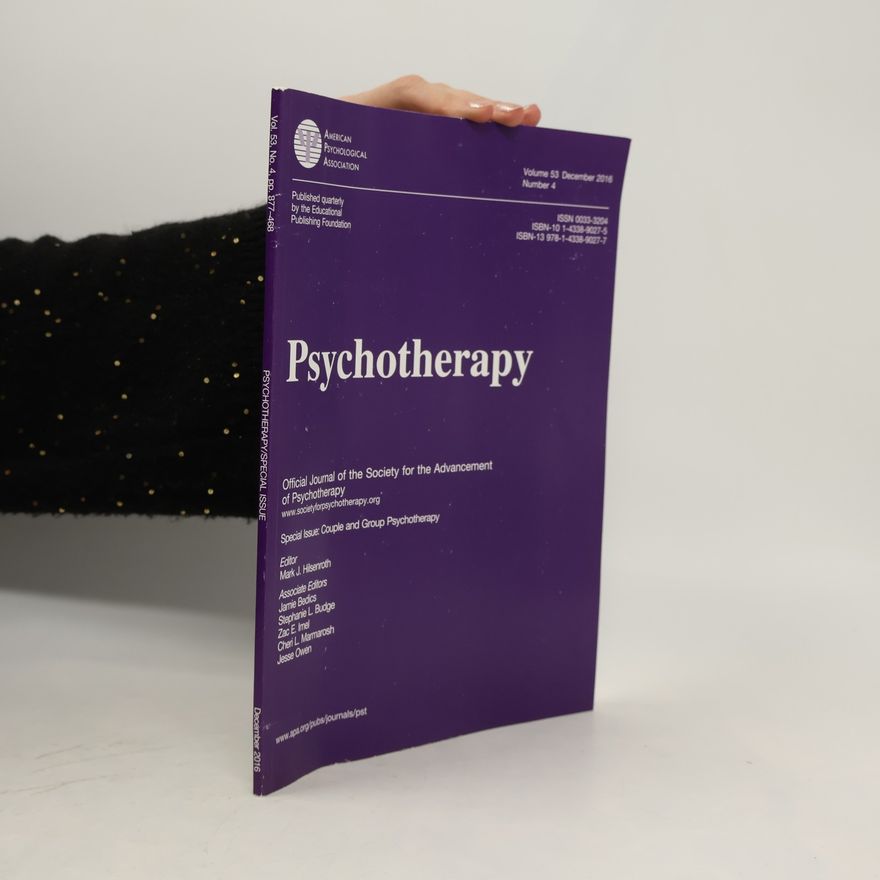 Autorenkollektiv Psychotherapy. Volume 53. Number 4