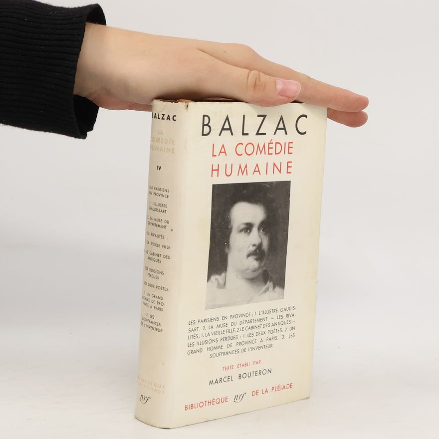 Honoré de Balzac La Comédie Humaine IV.