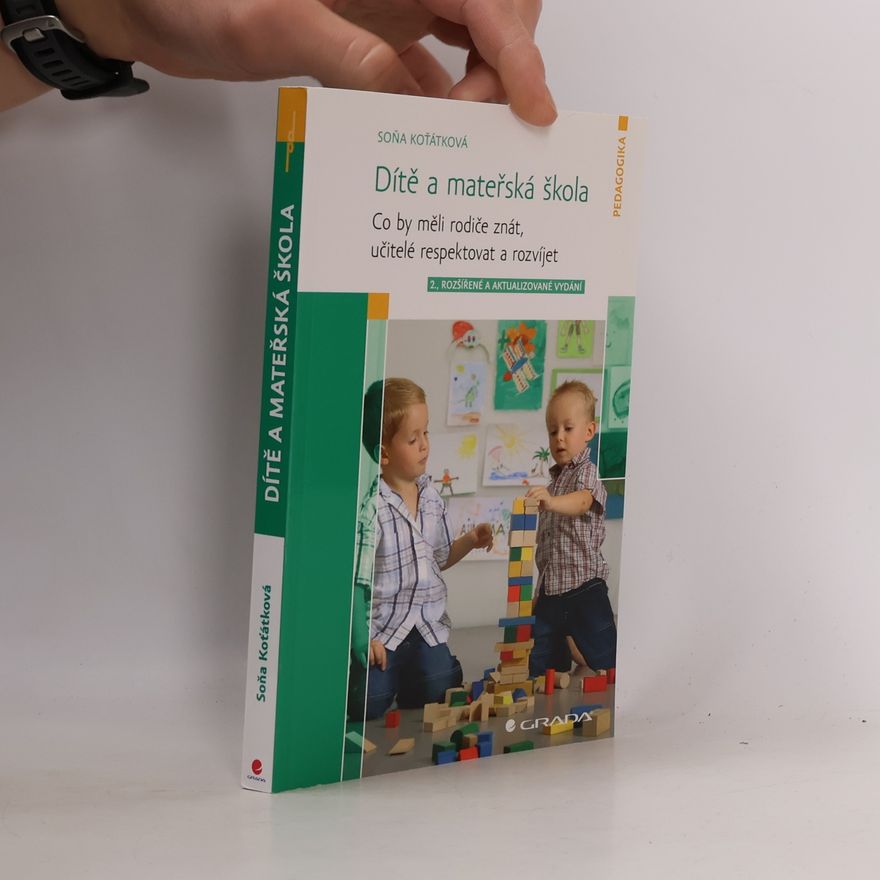 Soňa Koťátková Dítě a mateřská škola