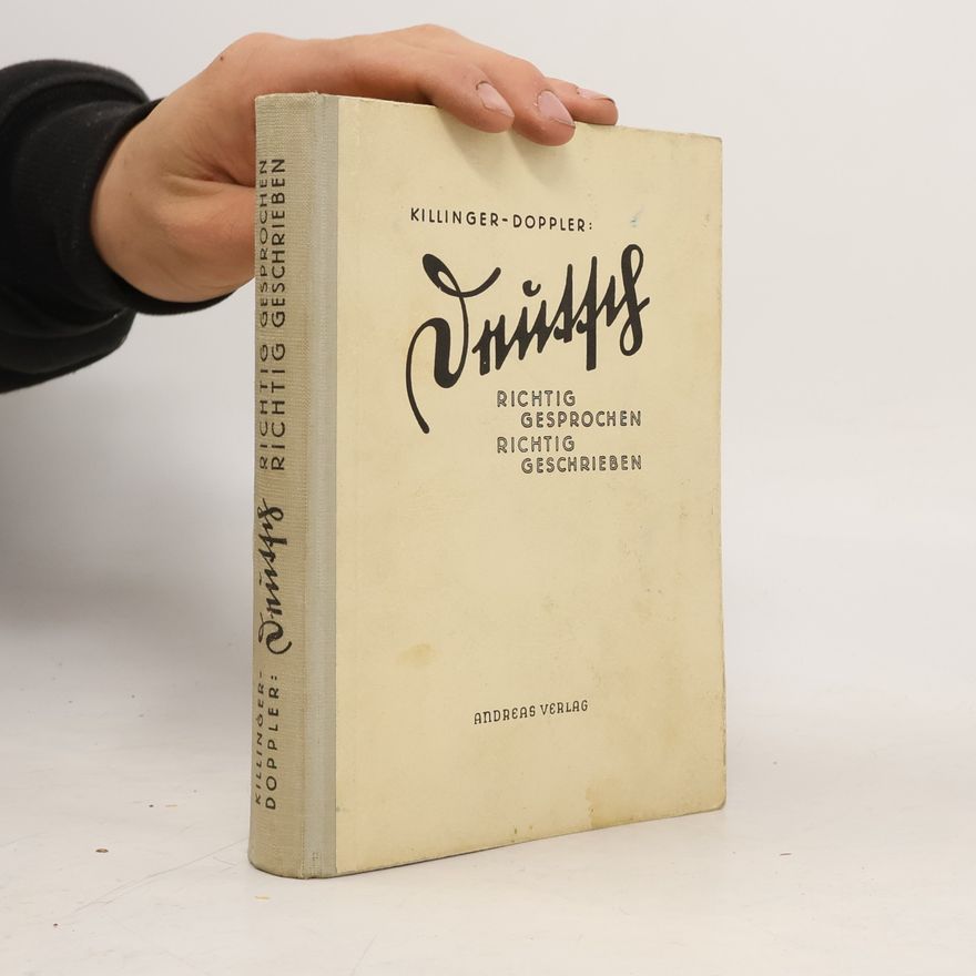 Alfred Doppler Deutsch richtig gesprochen – richtig geschrieben