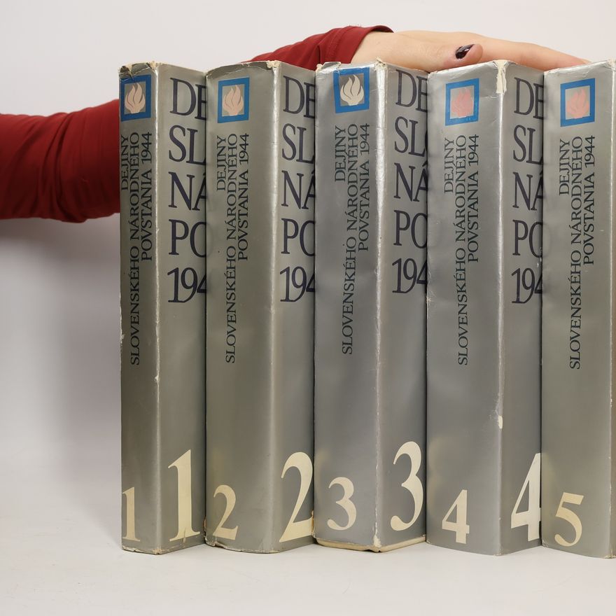 Viliam Plevza Dějiny slovenského národného povstania 1944. Komplet 1.-5. díl