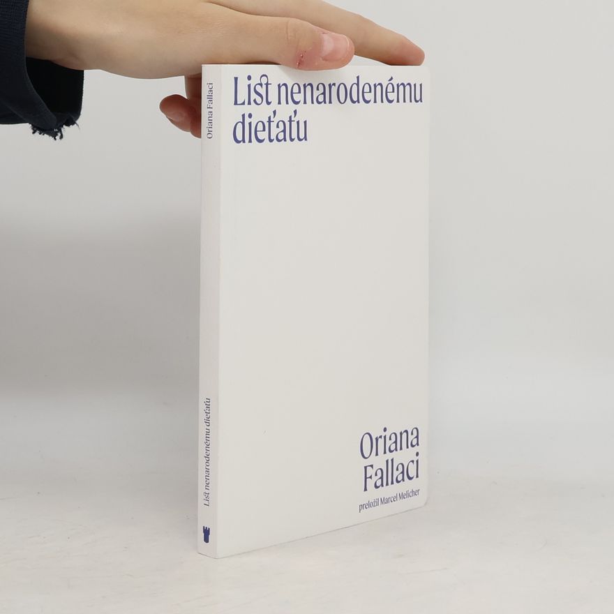Oriana Fallaci List nenarodenému dieťaťu