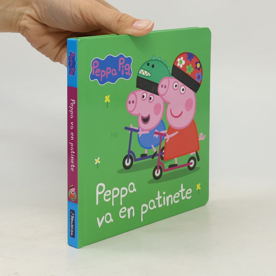 Hasbro Peppa Pig. Libro de cartón - Peppa va en patinete