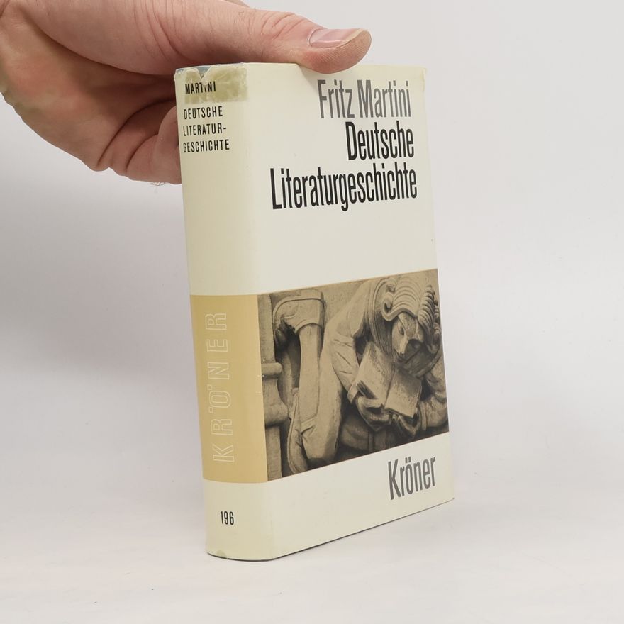 Fritz Martini Deutsche Literaturgeschichte