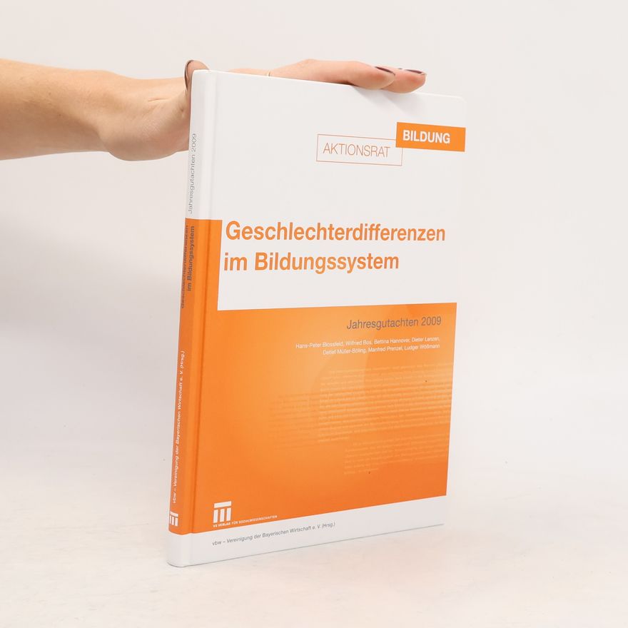Hans Peter Blossfeld Geschlechterdifferenzen im Bildungssystem