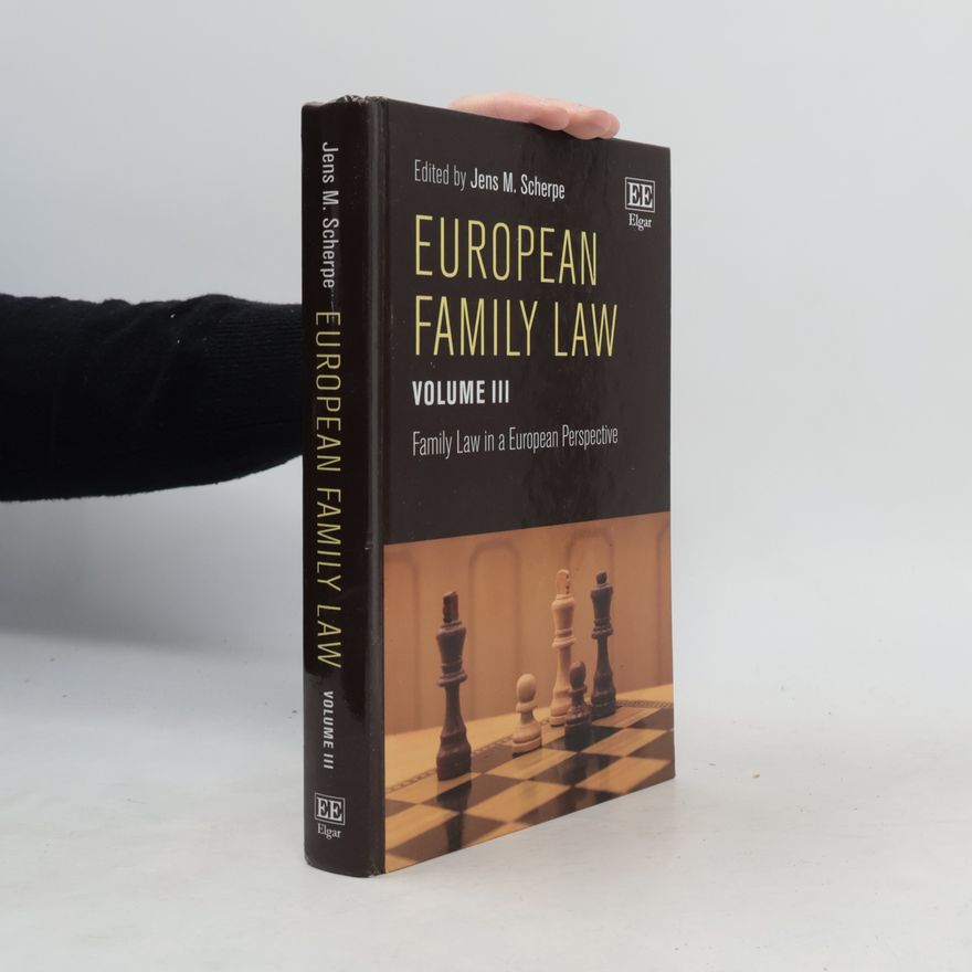 Jens M. Scherpe European Family Law