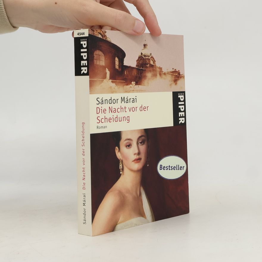 Sándor Márai Die Nacht vor der Scheidung
