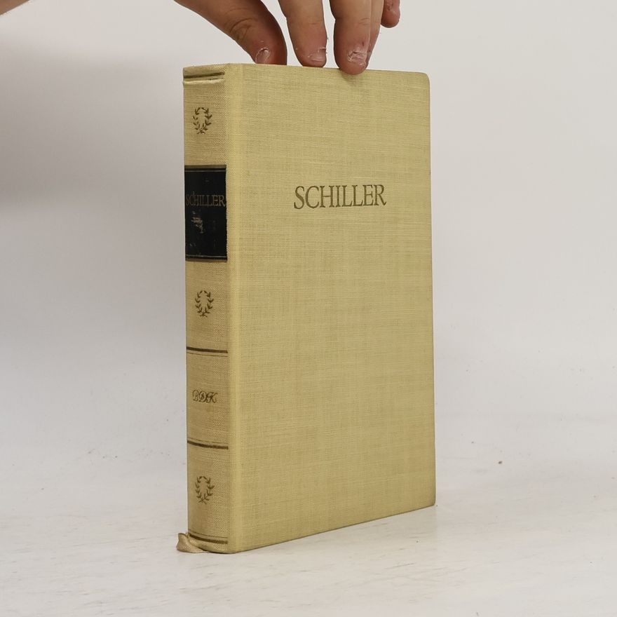 Friedrich Schiller Schiller Werke 1