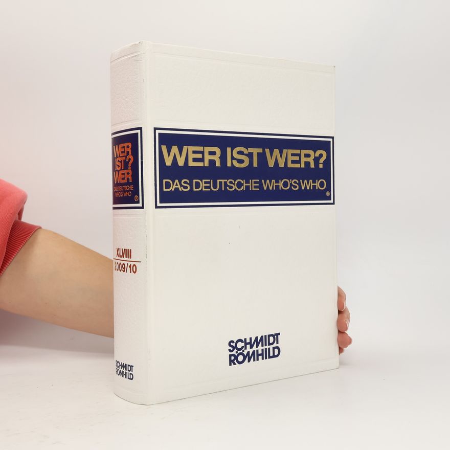 AA.VV. WER IST WER? - DAS DEUTSCHE WHO'S WHO 48. Ausgabe 2009/2010