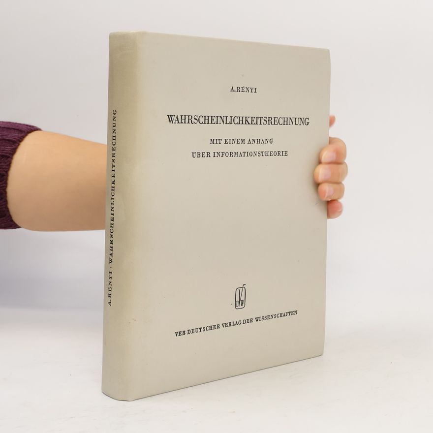 Alfréd Rényi Wahrscheinlichkeitsrechnung