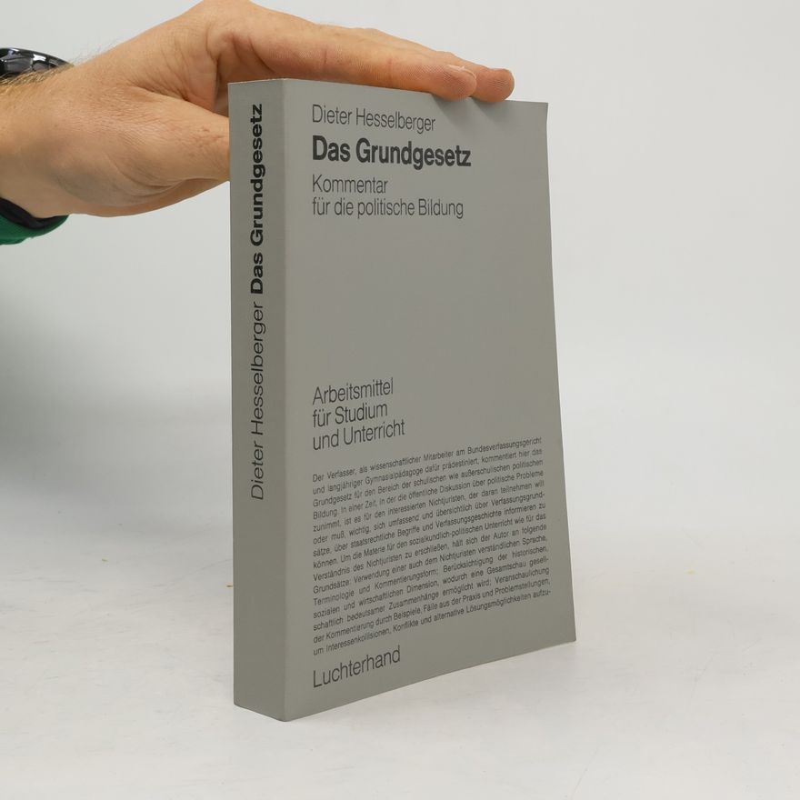 Dieter Hesselberger Das Grundgesetz