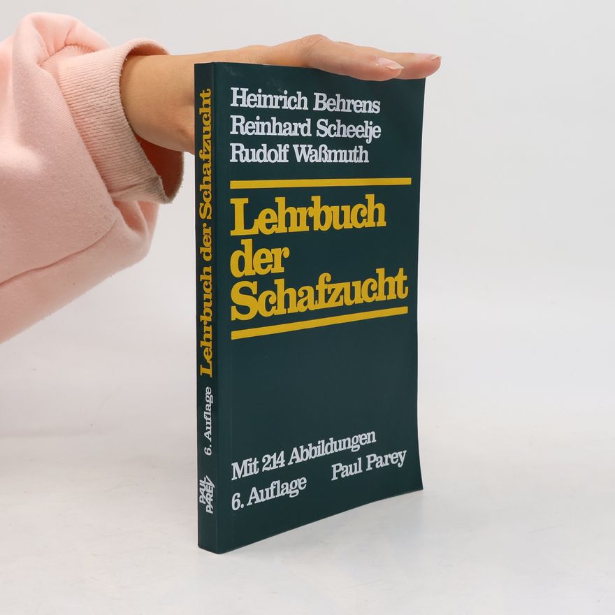 Heinrich Behrens Lehrbuch der Schafzucht