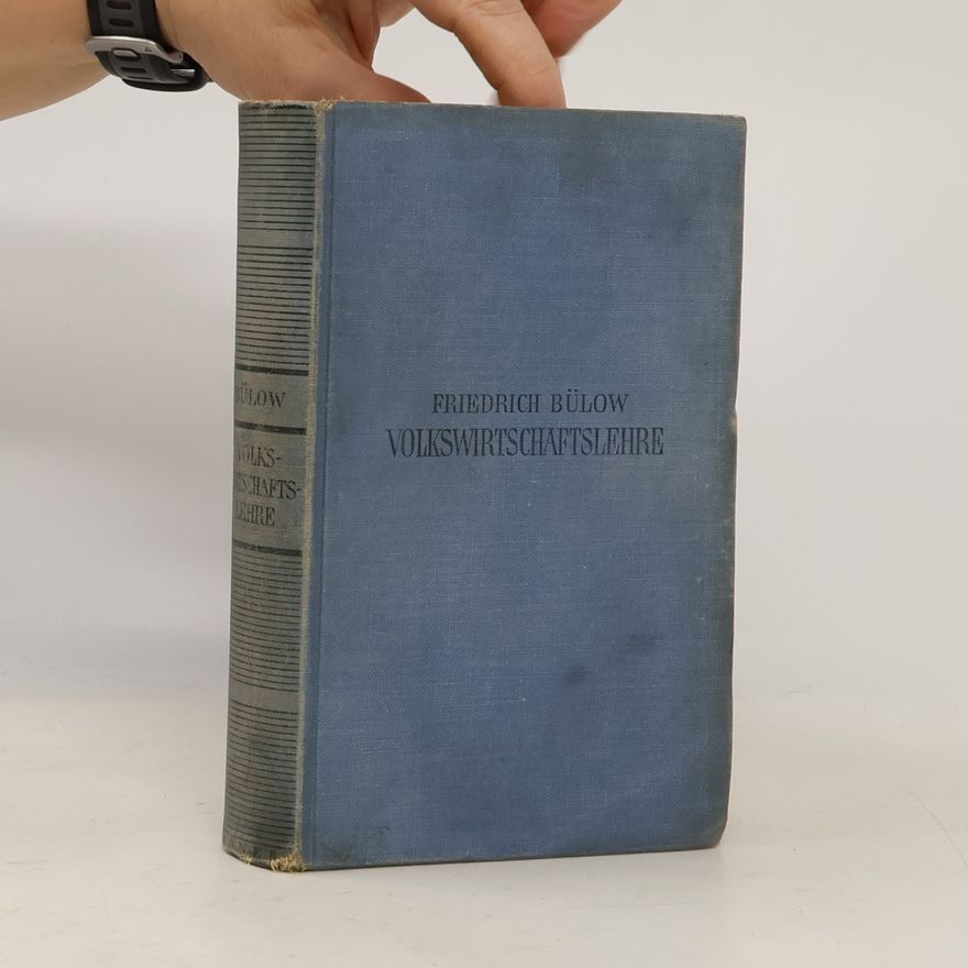 Friedrich Bülow Volkswirtschaftslehre
