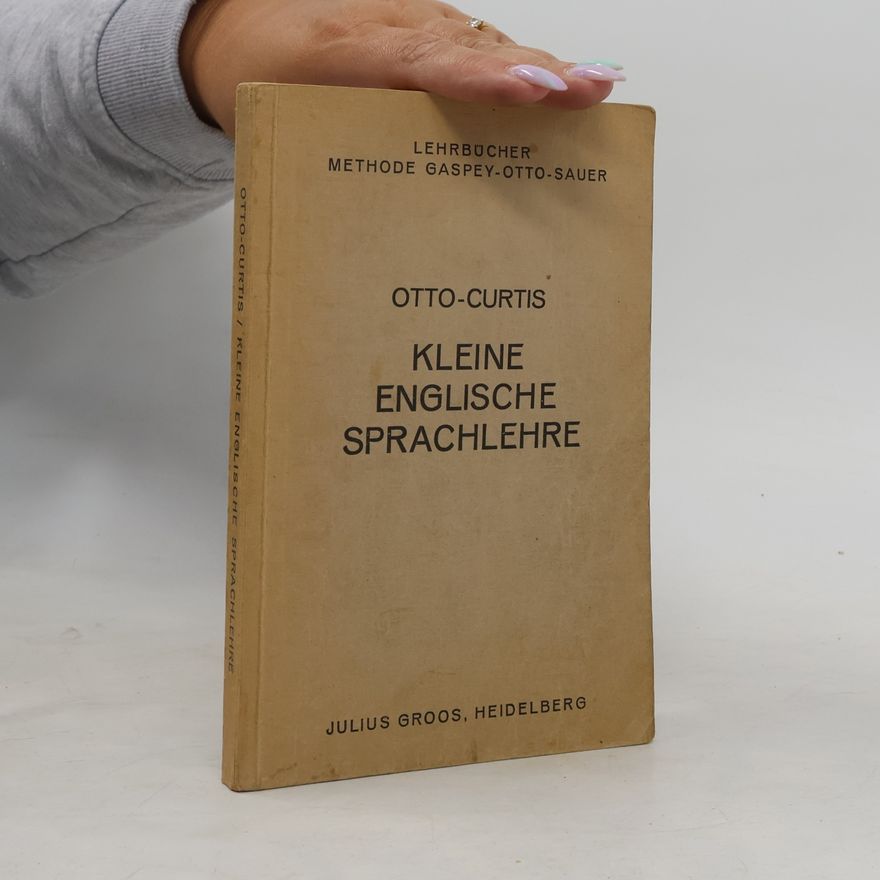 Emil Otto Kleine englische Sprachlehre