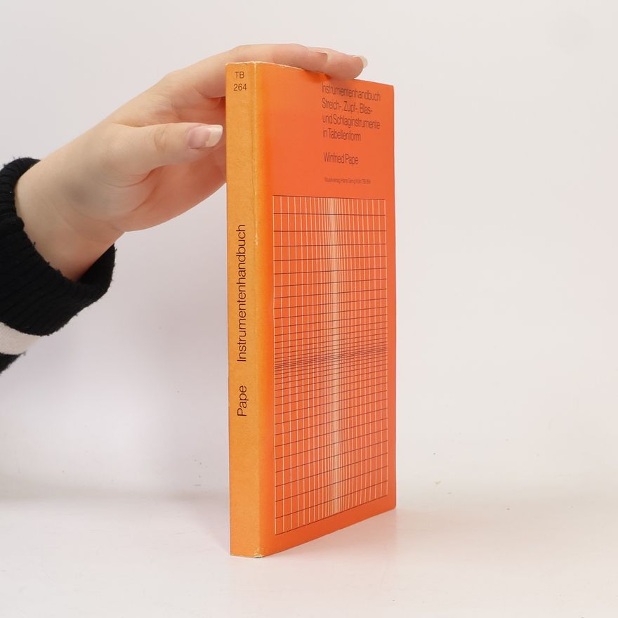 Winfried Pape Instrumentenhandbuch
