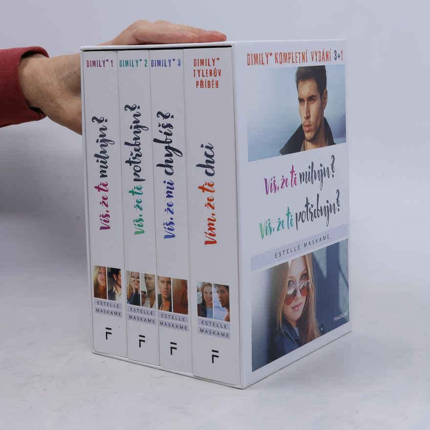 Estelle Maskame Víš, že… DIMILY 1.-4. díl – box