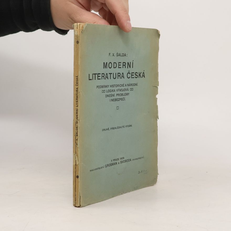 František Xaver Šalda Moderní literatura česká