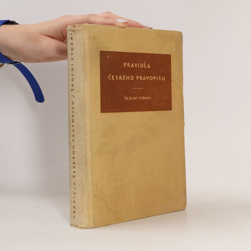 Collectif d'auteurs Pravidla českého pravopisu