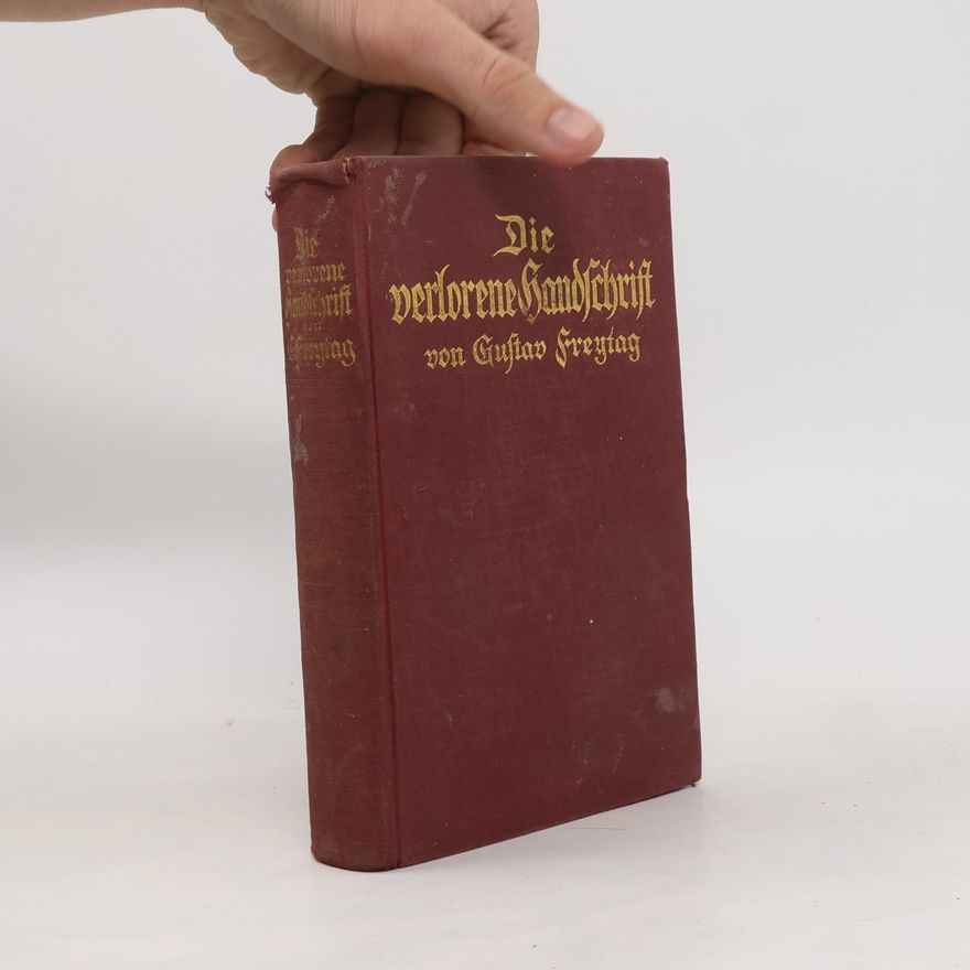 Gustav Freytag Die verlorene Handschrift