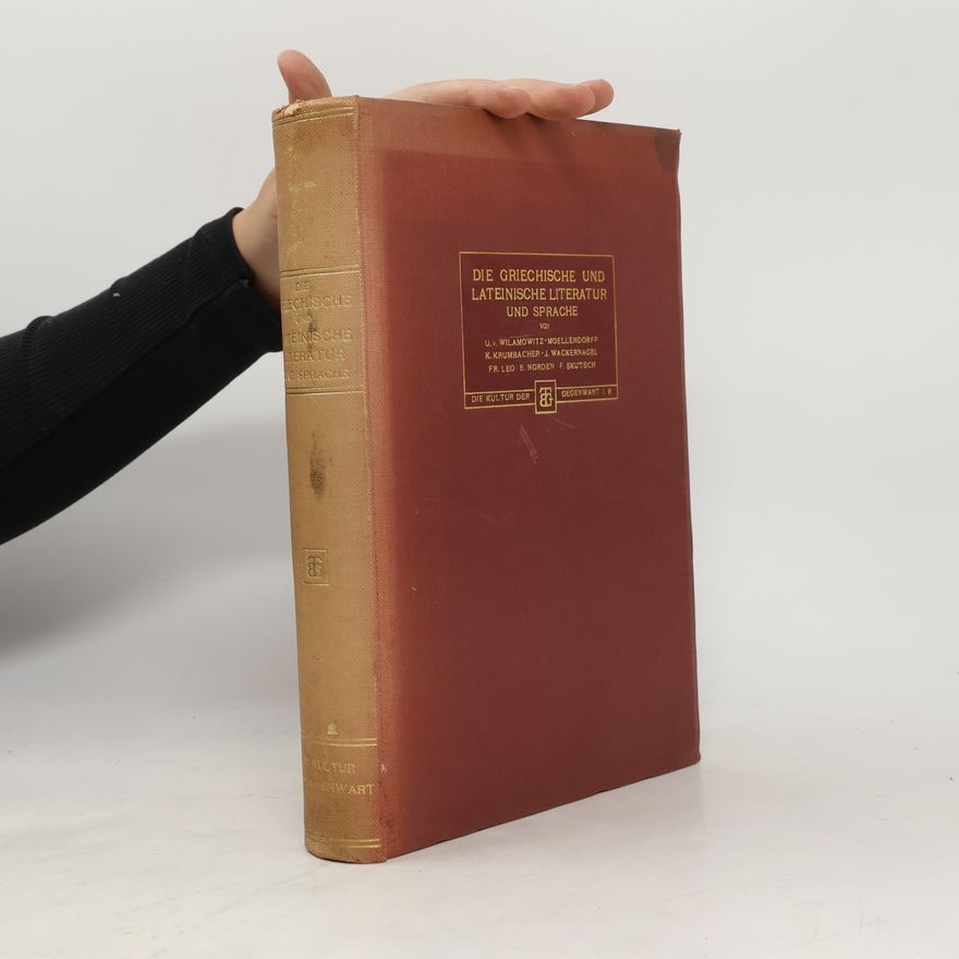 Collectif d'auteurs Die griechische und lateinische Literatur und Sprache