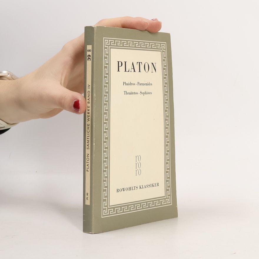 Platon Sämtliche Werke IV.
