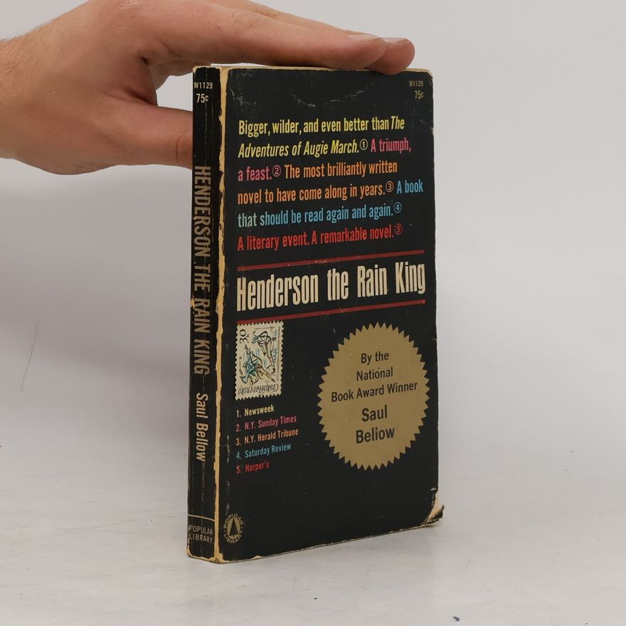 Saul Bellow Henderson the Rain King