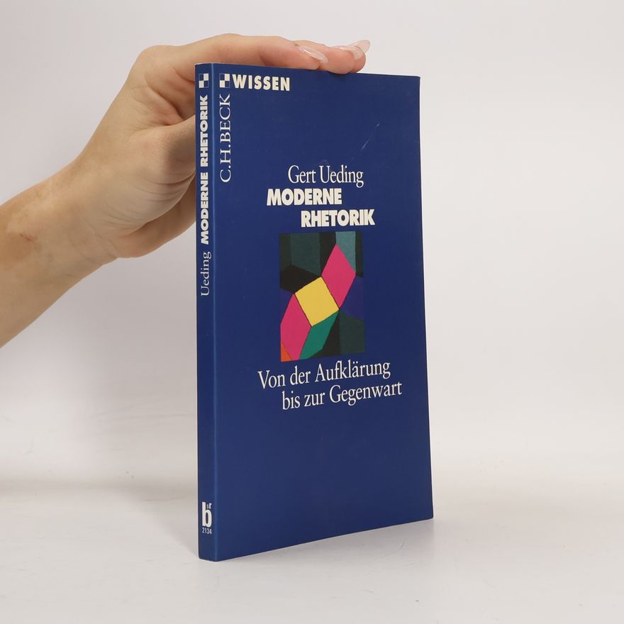 Gert Ueding Moderne Rhetorik